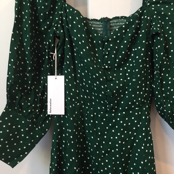 Reformation Lumiere Dress, 2 (new with tags) - Picture 7 of 8